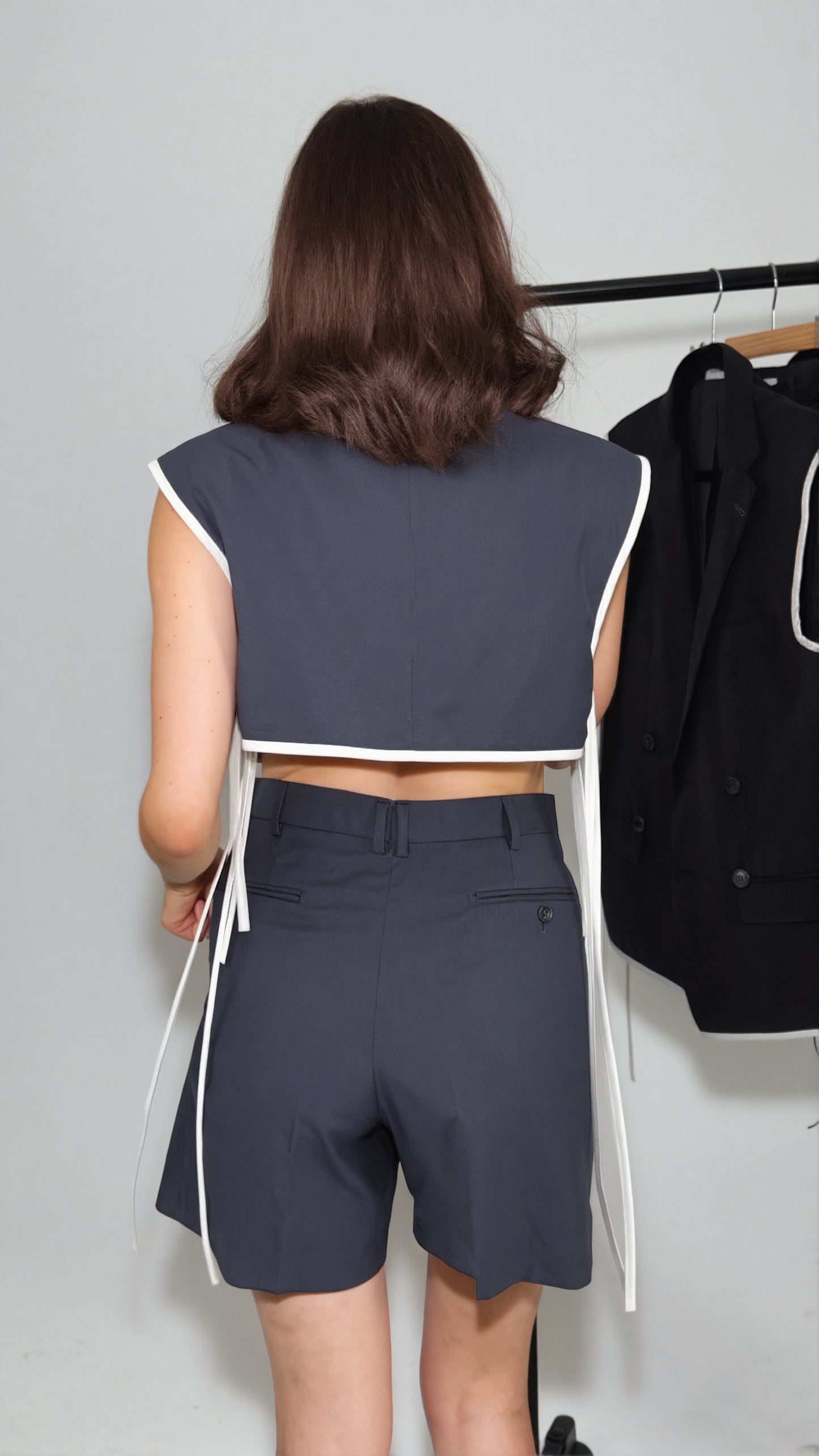 Reworked Graphite Hugo Boss Wool Suit