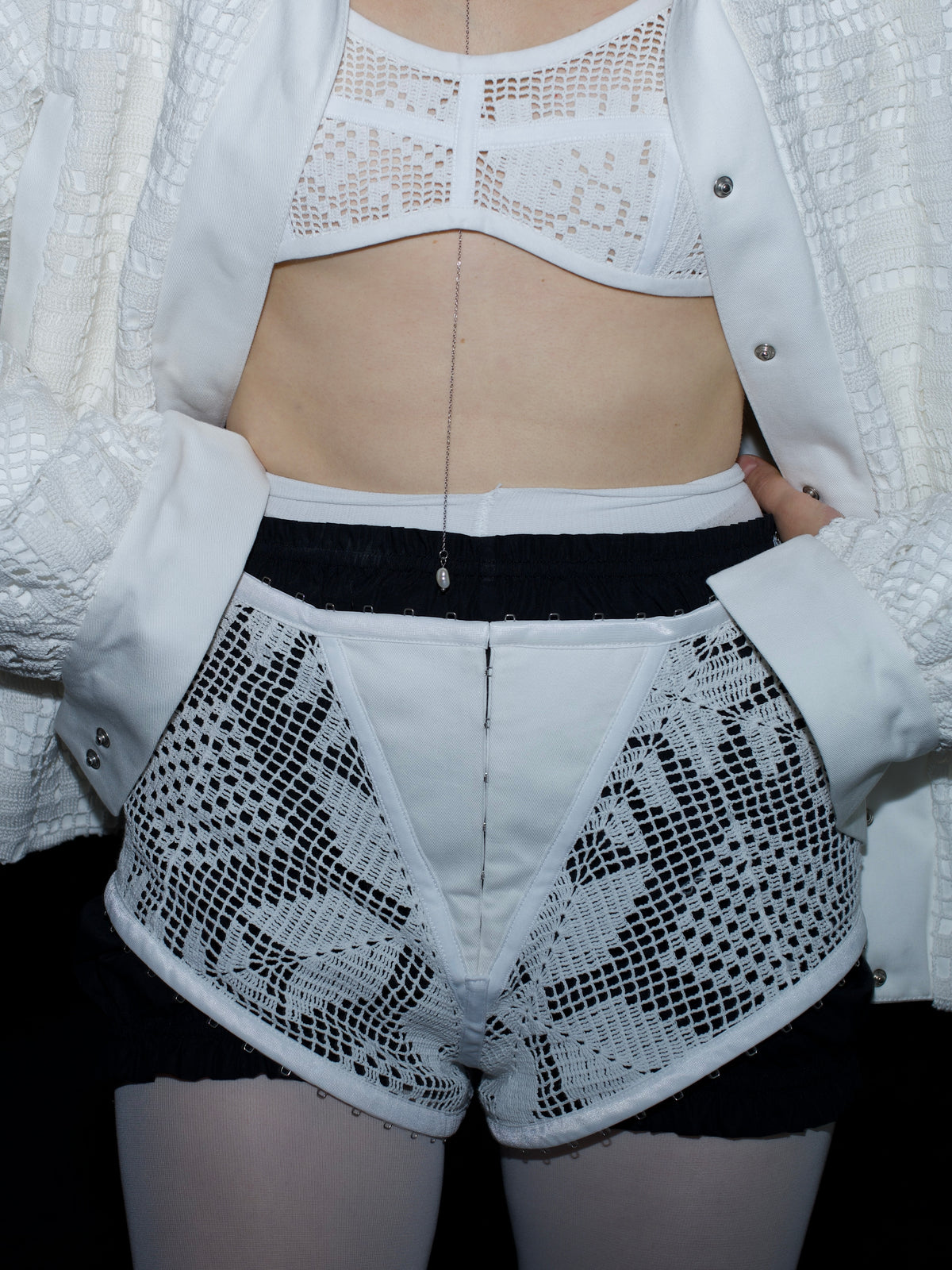 Crochet lace shorts [Pre-Order]