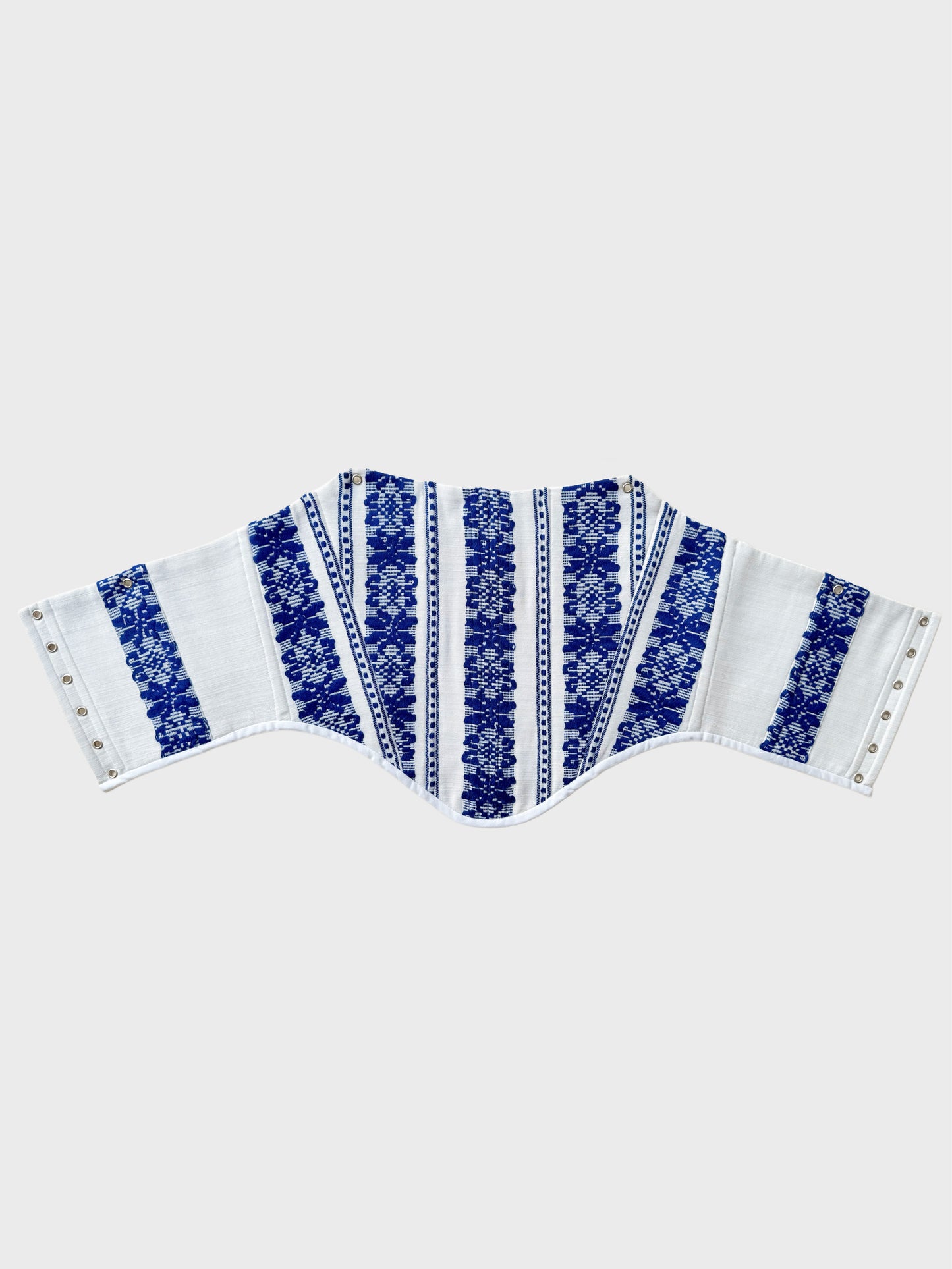Romanian handwoven folk corset, L