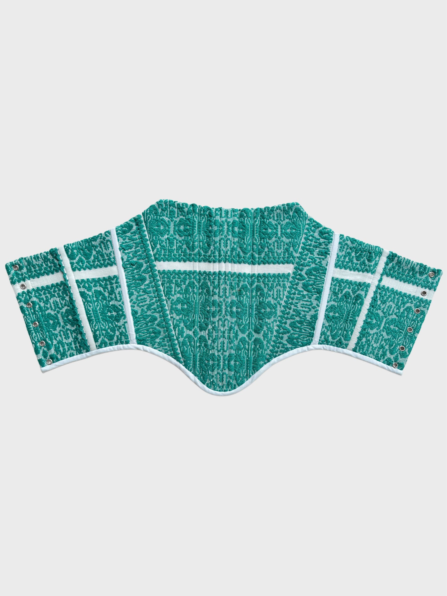 Romanian handwoven folk corset, XS
