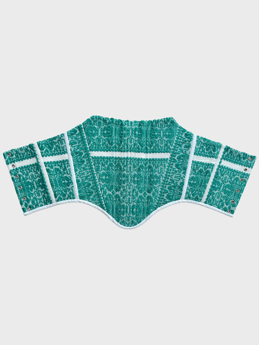 Romanian handwoven folk corset, XS