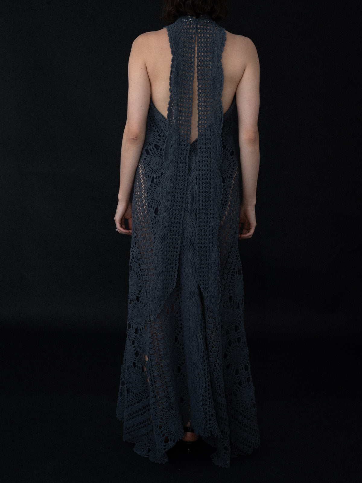 Crochet lace dress