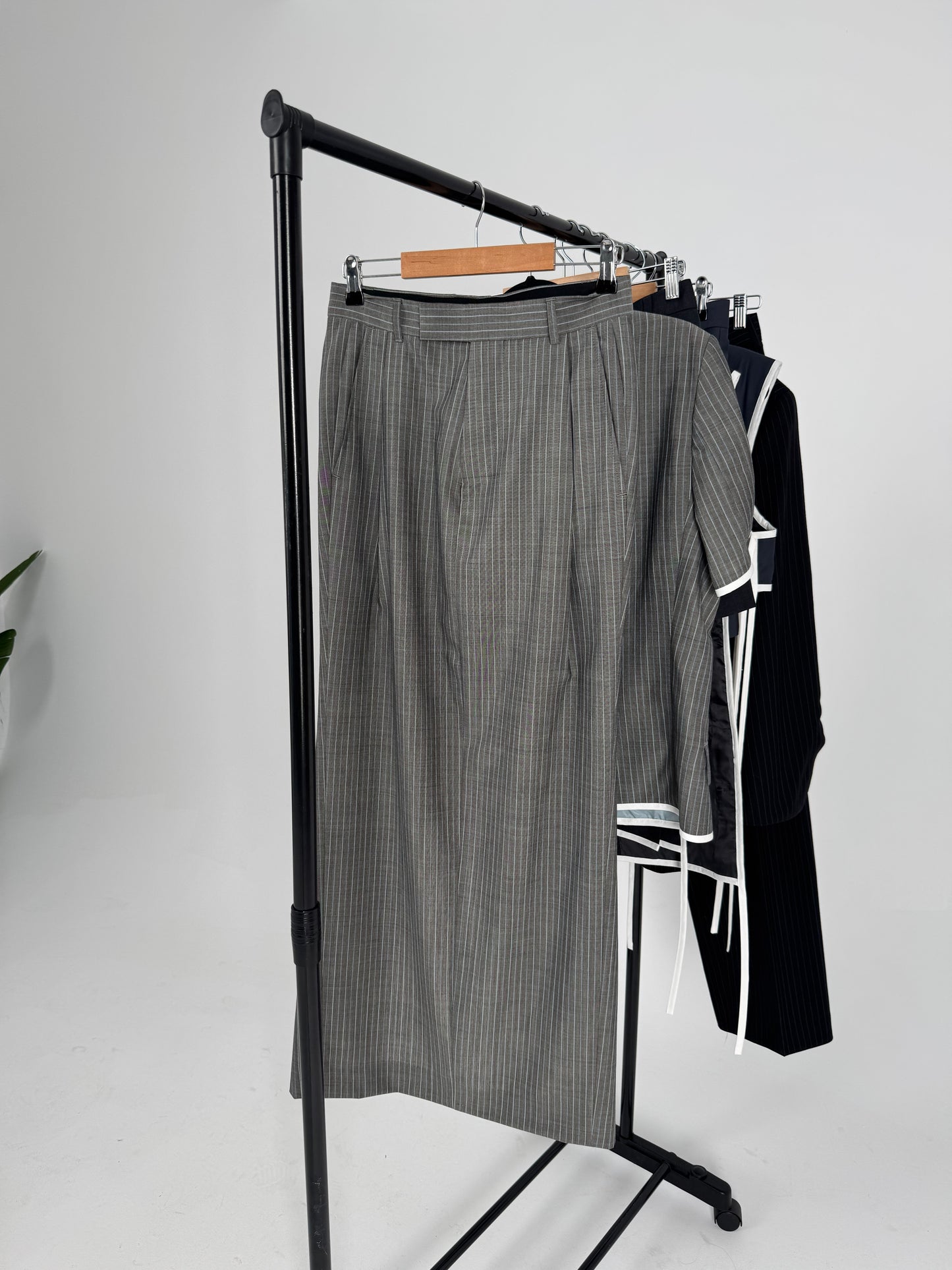 Reworked Gray Hugo Boss Wool Suit