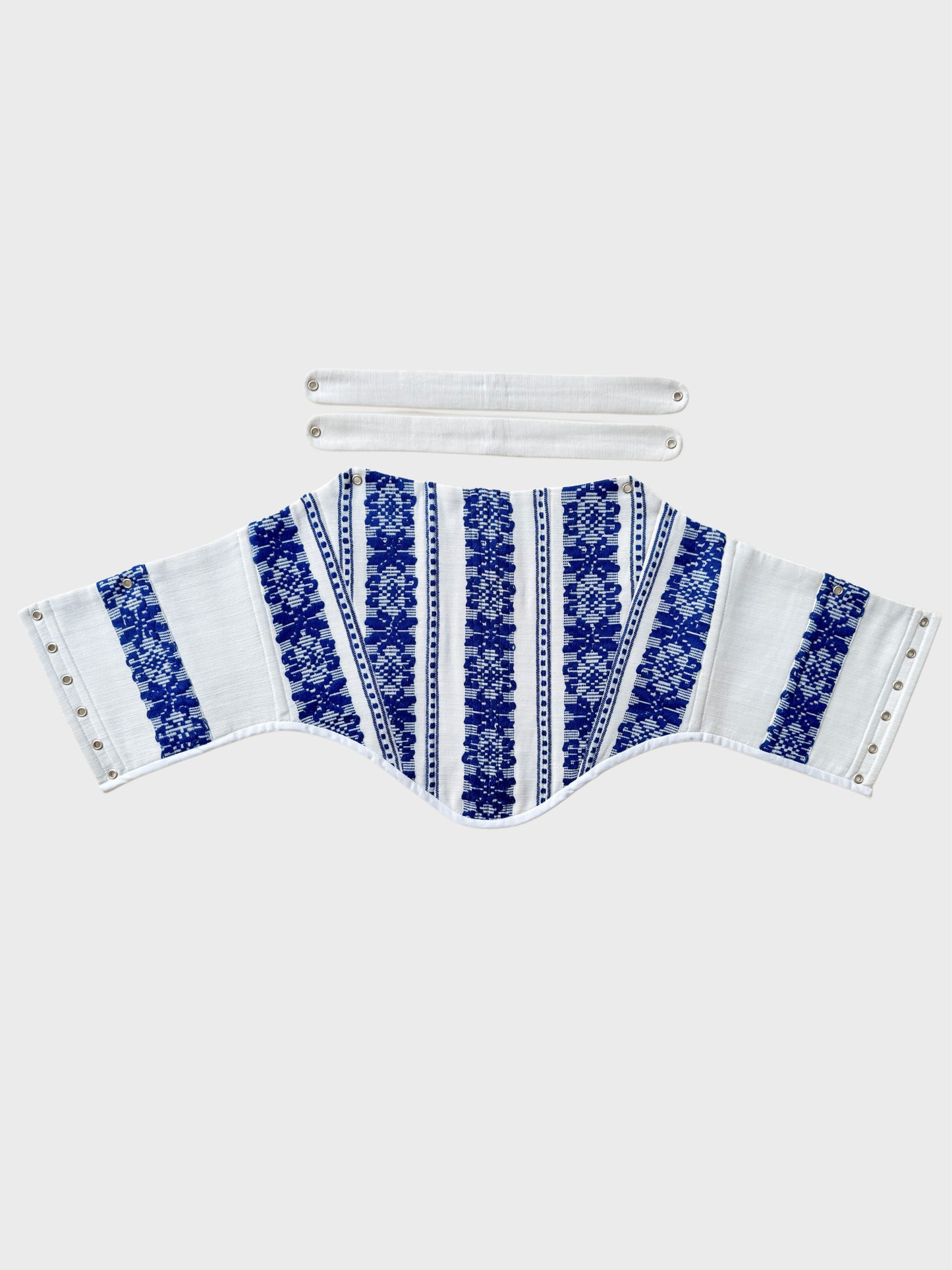 Romanian handwoven folk corset, L