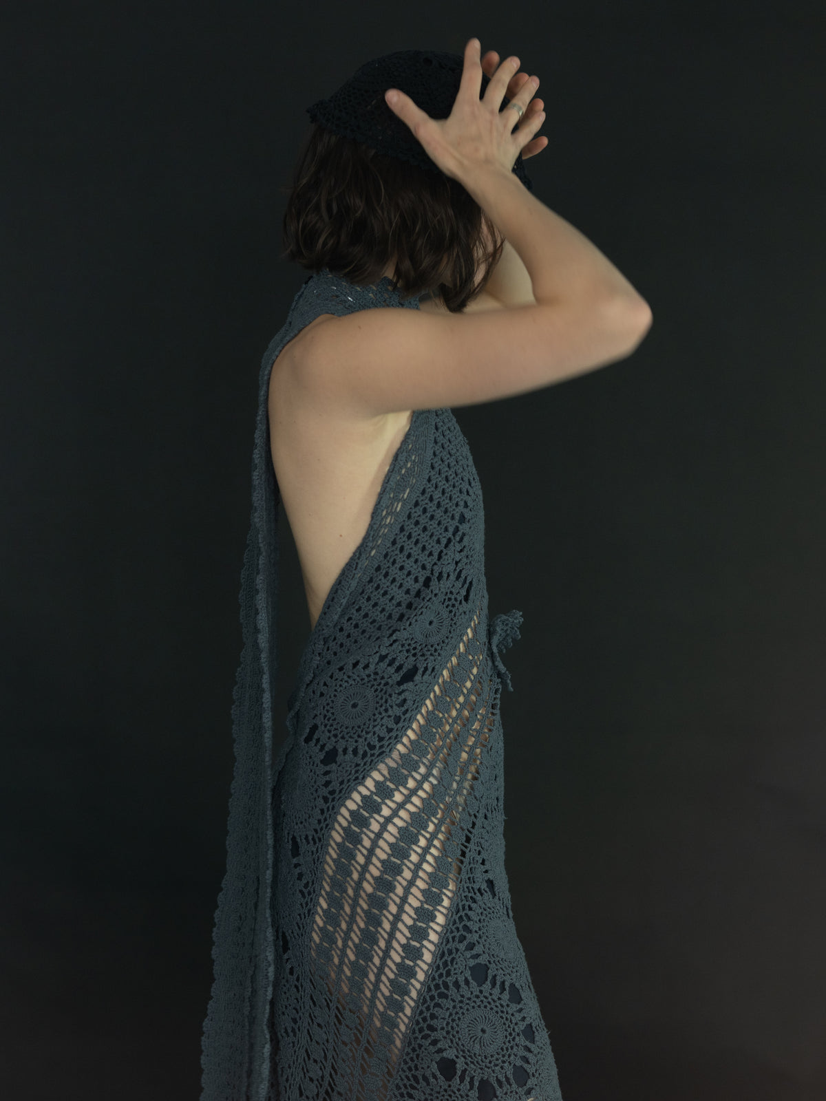 Crochet lace dress