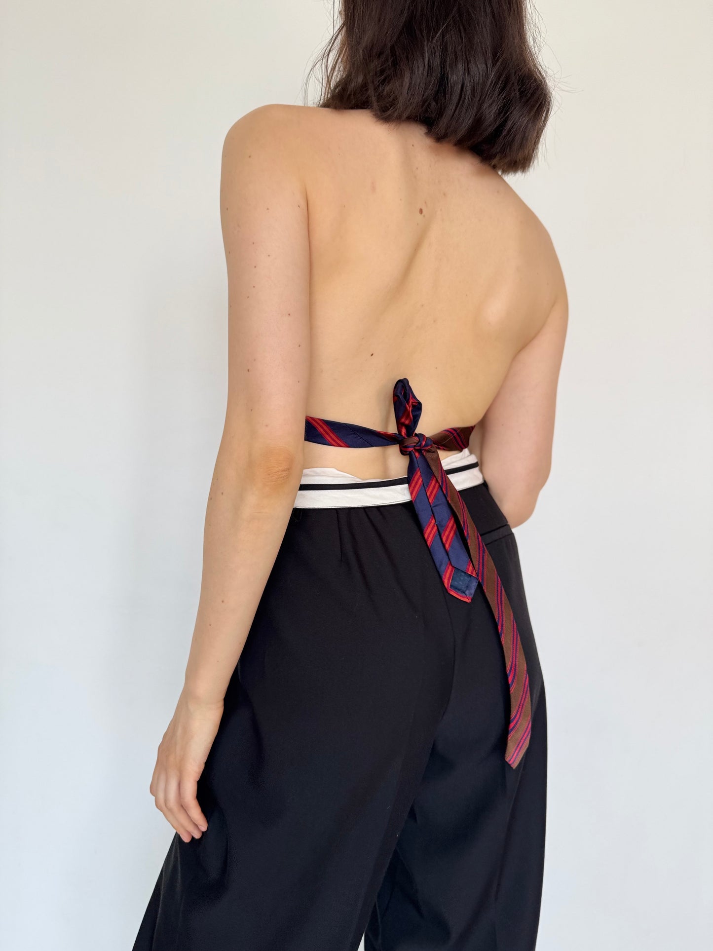 Silk Tie Top