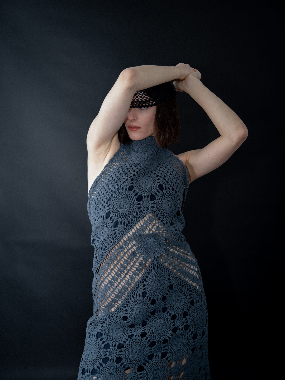 Crochet lace dress